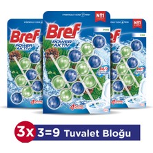 Bref Power Aktiv Wc Blok Trio Çam 3'lü