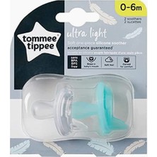 Braventa Collection Tommee Tippee 2'li Ultra Hafif Silikon Emzik 6-18 Ay