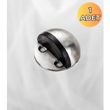 ALMITAL BÜYÜK YARIM AY YERE MONTAJLI KAPI STOPERİ - KAPI TAMPONU, YAPIŞKANLI veya VİDALI BAĞLANTI