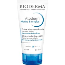 Braventa Collection Atoderm Hand & Nail Cream Kuru Ciltler Için El Kremi Shea Yağı Içeren Onarıcı ve Nemlendirici Bakım