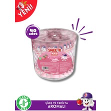 Sweeto Marshmallow Çilek & Vanilya Aromalı Kutu 10GX40ADET