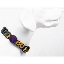 Braventa Collection Tailpetz Ayarlanabilir Dayanıklı ve Konforlu Desenli Köpek Boyun Tasması (Medıum, Leopard)