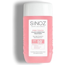 Braventa Collection Pink Touch Anında Ton Eşitleyici Onarıcı Nemlendirici Pembe Yüz Güneş Kremi SPF50