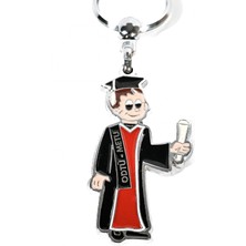 Moncuk Design Mezun Erkek Öğrenci Metal Anahtarlık