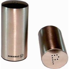 Braventa Collection Korkmaz A605 Duo Tuzluk Biberlik Seti Satin