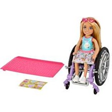 Barbie Chelsea Bebek ve Tekerlekli Sandalyesi HGP29