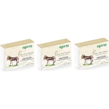 Braventa Collection Doğal El Yapımı Eşek Sütü Sabunu 150 gr x 3 Adet