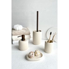 UltraMint Şık ve Kullanışlı 4'lü Banyo Seti, Pratik Temizlik ve Düzen Sağlar