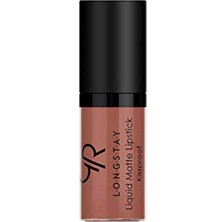 Braventa Collection Golden Rose Liquid Matte Lipstick(Mini) No:27 1 Paket