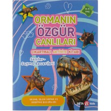 Braventa Collection Ormanın Özgür Canlıları - Çıkartmalı Aktivite Kitabı (Kapak Değişebilir)