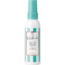 Braventa Collection Mr And Mrs Tannie Güneşsiz Bronzlaştırıcı 24 Saat Nem Veren Yüz Serumu 75ML