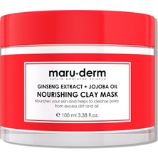Braventa Collection Maru.derm Ginseng Özü + Jojoba Yağı Besleyici Maske 100 ml