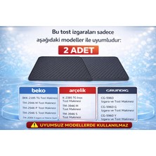 Arçelik Tm - 3946 Tost Makinesi Yedek Plaka 2 Adet Satışıdır