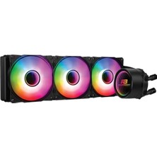 PowerBoost ALPHA 240B ARGB Fanlı 240mm (LGA1700-AM4-AM5) Uyumlu Sıvı Soğutma Sistemi (Siyah)
