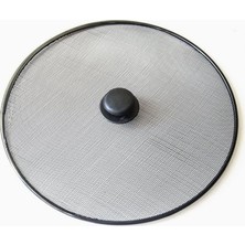 Braventa Collection Orret Home 29 cm Yağ Sıçratmaz Tel Kapak – Üstten Tutmalı Metal Kızartma Kapağı, Tava Üstü Sıçrama Ö