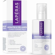 Braventa Collection Lapéras Keratin & Collagen Leave-In Conditioning Milk, Besleyici Nemlendirici Isı Koruması Sağlayan