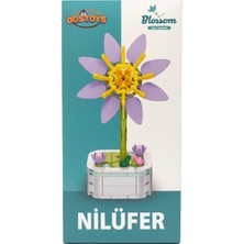 Dostoys Yapı Taşı Serisi Çiçek Yapım Seti Nilüfer