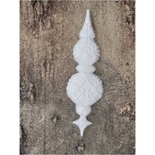 Yılbaşı Süsü Esnek Aplik NO:HS17 Ahşap, Mobilya Yenileme, Mobilya Süsleme 10X2,5CM