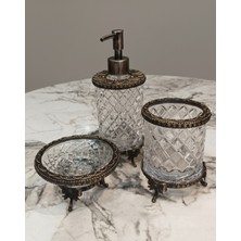 UltraMint 3'lü Eskitme Banyo Takımı, Şık ve Dayanıklı Tasarım