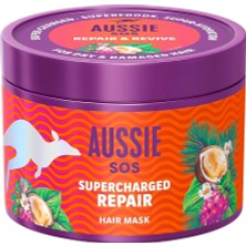 Braventa Collection Aussie Sos 1 Dakikada Kuru ve Yıpranmış Saçları Kurtaran Saç Maskesi 500ML