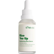 Braventa Collection She Vec Rice You Up – Aydınlatıcı Pirinç Serum (%100 Vegan)