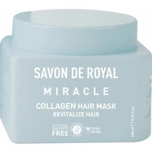 Braventa Collection Savon De Miracle Saç Bakım Maskesi 250 ml | Ince Telli Saçlar | Canlandırıcı Etkili | Kolajen