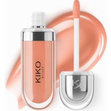 Braventa Collection Kiko Dudak Parlatıcısı - 3D Hydra Gloss - 08 Natural Rosewood - Besleyici ve Nemlendirici