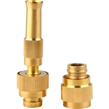 Braventa Collection Qcraft Çift Fonksiyonlu Ayarlanabilir Hortum Sulama Başlığı 9 cm Yüksek Basınçlı ve Şemsiye Püskürtm