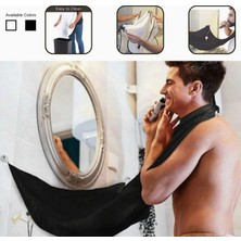 Braventa Collection Desire Pratik Sakal Kesme Örtüsü, Siyah, Tela Kumaş Berber/kuaför Önlüğü Standart Boy Saç Kesme Örtü