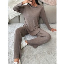 Başak Collection Kadın Uzun Kollu Kaşkorseikili Takım