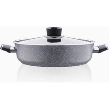 Braventa Collection Korkmaz A3905 Palma Kısa Tencere 24X6,5