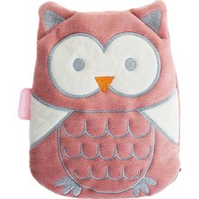 Braventa Collection Babyjem Kiraz Çekirdekli Baykuş Kadife Gaz Yastığı/gül Kurusu