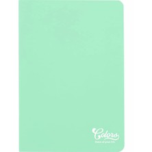 Braventa Collection Colors A4 60 Yaprak Kareli Defter, Yeşil
