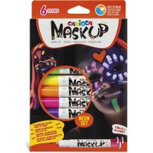 Braventa Collection Carioca Mask Up Yüz Boyası - Neon (6 Renk)