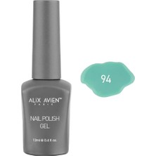 Braventa Collection Alıx Avıen Açık Yeşil Kalıcı Oje 94-Yoğun Renk Veren Jel Oje 12 Ml-Nail Uv Gel Polish 94