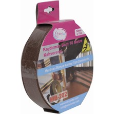 Braventa Collection Miny Baby Unisex Kaydırmaz Bant, 10M, Kahverengi