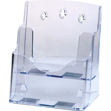 Braventa Collection Serve Brosur Stant Şeffaf (2 Katli-A5)