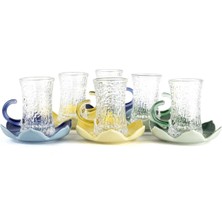 Mikasa Moor 6lı Renkli Cam Çay Bardağı Seti