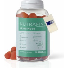 Nutrafine Good Mood Gummy, Duygu Durumu Destekleyici, 5-Htp & Rodiola Içerikli Vitamin Gummies