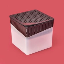 Matmel Kare Nem Alıcı Aparat - Siyah / Şeffaf