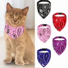 Braventa Collection Evcil Hayvan Kedi Boyun Tasması Yakalık Önlük Fular Pembe 240