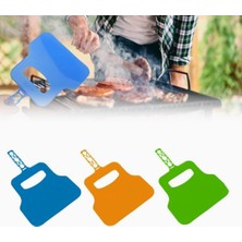 Braventa Collection Mangal Yelleme Yelpazesi, Barbekü Et Tavuk Mangal Yelleyici Plastik Yelpaze Asorti 1 Adet