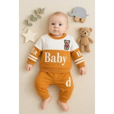 Veralya Baby Desenli 2'li % 100 Pamuk Erkek Bebek Takımı