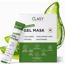 Braventa Collection Aloe Vera Jel Maske – Organik Aloe Jel ile Yüz ve Cilt Bakımı – Güneş Yanığına Karşı Ferahlatıcı Mas