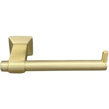 UltraMint Şık Mat Altın Tuvalet Kağıtlığı, 44X75X157 Mm, Modern ve Şık Tasarım