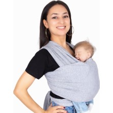 Braventa Collection Eggbaby Esnek Wrap Sling Gri