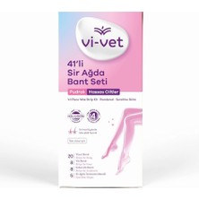 Braventa Collection Vi-Vet Sir Ağda Bant Seti Pudralı (Yeni), 41 Adet