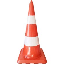 PremiumPort 75 cm Reflektörlü Trafik Konisi, Otopark ve Yol Güvenliği Için