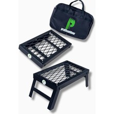 Braventa Collection Ateş Üstü Katlanır Izgara Baklava Dilimli ve 3 Farklı Boy (Küçük Boy)