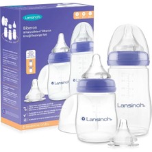 Braventa Collection Lansinoh Başlangıç Biberon Seti (160 Ml, 240 ml Pp Biberonlar ve Ektra Hızlı Akışlı Emzik)